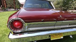 1964 Ford Fairlane 500 Walk Around and Drive [upl. by Leerzej]