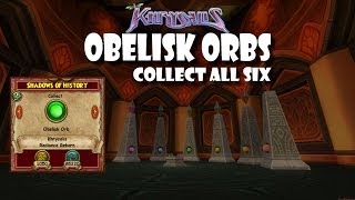 Wizard101 Khrysalis Obelisk Orbs Shadows of History Quest [upl. by Tynan]