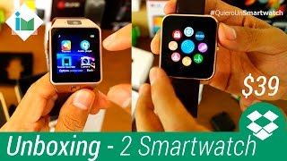 Unboxing de 2 Smartwatch [upl. by Anilac671]