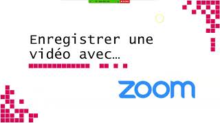 EAD  Enregistrer une vidéo avec Zoom [upl. by Zales765]