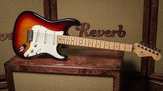 Fender American Standard Stratocaster  Reverb Demo Video [upl. by Ysak680]