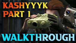 Star Wars Jedi Fallen Order Kashyyyk Walkthrough Part 1  Imperial Refinery Explored [upl. by Mia148]