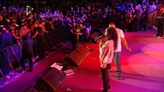 Nelly ft Kelly Rowland  Dilemma Live  Orange Rockcorps 2009 [upl. by Newman]