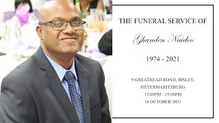 The Funeral Service of Ghanden Naidoo [upl. by Shaver201]