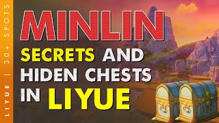 UNLOCK Minlin 100 All Secrets and Hidden Chests Hunt Liyue EP2  Genshin Impact [upl. by Dayna861]