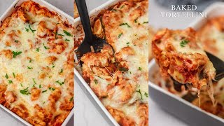 Baked Tortellini Easy Dinner Recipe the whole Family Will Love [upl. by Chil642]