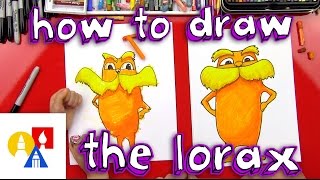 How To Draw The Lorax  Giveaway [upl. by Pansy300]