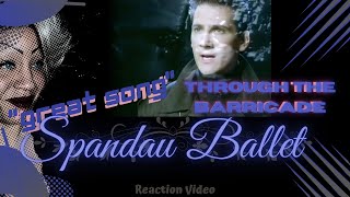 Spandau Ballet quotThrough the barricadesquot  Reaction [upl. by Kcirdlek]