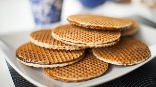 How to Make Stroopwafels Dutch Waffles [upl. by Knepper546]