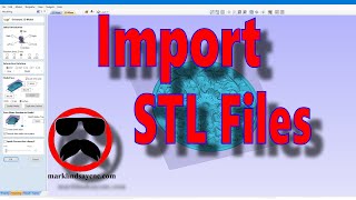 Importing STL Files  Part 20  Vectric For Absolute Beginners [upl. by Aserret]