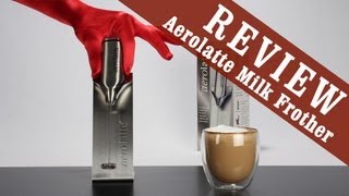 Aerolatte Milk Frother  Exclusive Review [upl. by Ahsenat]