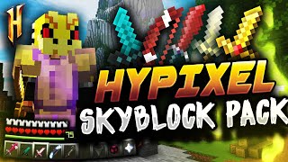 The Best Hypixel Skyblock Texture Pack 16x FPS BOOST [upl. by Anilok333]