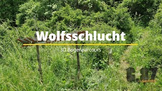 3D Bogenparcours  Wolfsschlucht [upl. by Tabbi]