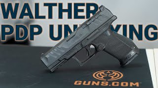 Unboxing the New Walther PDP Pistol [upl. by Pascal]