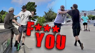 SKATEBOARDING MELTDOWN Caught in 4K He Attacked [upl. by Hotze945]