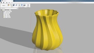 Fusion 360  Vase [upl. by Soane]