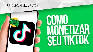 💸 Como MONETIZAR o TIKTOK em 2024 [upl. by Adnolor]