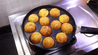 सूजी और हरी सब्ज़ियों से बना हेल्दी नास्ता  Rava Appe  Sooji Appam  Appam Recipe  KabitasKitchen [upl. by Vaclav]