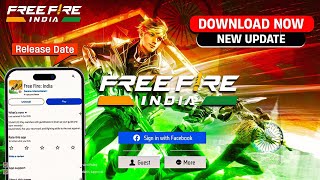 New Release Date Of FREE FIRE INDIA 🇮🇳 [upl. by Jonati]