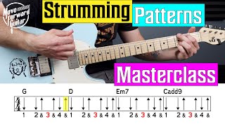 Everything You Need To Know About Strumming Patterns Beginners Masterclass [upl. by Lepine450]