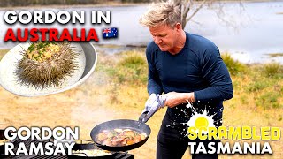 Gordon Ramsay Makes Sea Urchin Scrambled Eggs in Australia  Scrambled [upl. by Marja]