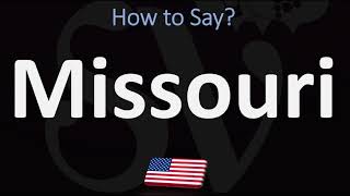 How to Pronounce Missouri USA CORRECTLY [upl. by Meier]