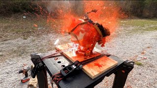 Ballistic Gel Head vs WWI firearms [upl. by Franklyn]