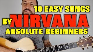 10 Easy Nirvana Songs For Beginners [upl. by Etselec]