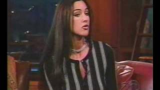 Monica Bellucci  Dec2000  interview part 1 [upl. by Lladnor]