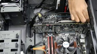 Digital Storm HowTo 1 Remove Graphics Card [upl. by Kinsler]