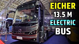 EICHER NEW ELECTRIC AC BUS 135 M  REVIEW [upl. by Pelmas]