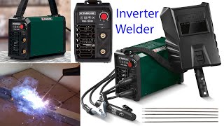 Parkside Inverter Welder PISG 120 B3 [upl. by Nerrawed]