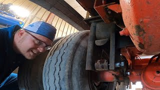 Torque Rod ReBush On A Reyco Trailer Suspension [upl. by Evangelist]