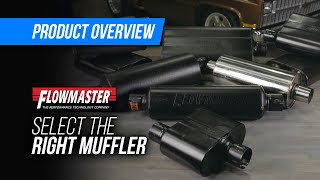 Selecting The Right Flowmaster Muffler For Your Vehicle [upl. by Brigham]