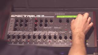 Radikal Technologies Spectralis 2 monosynth demo [upl. by Lenee]