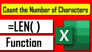 How to Use LEN Function in Excel [upl. by Virnelli]