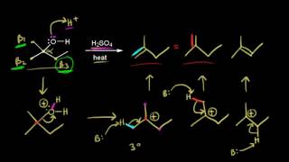 E1 mechanism regioselectivity [upl. by Yeorgi]