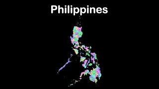 Philippines GeographyPhilippines Provinces [upl. by Walcott]