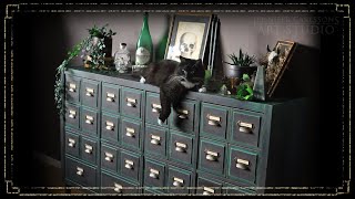 DIY Apothecary  IKEA KALLAX Furniture Flip [upl. by Eilime]