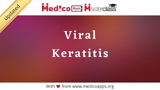 NEET PGViral keratitisOphthalmology [upl. by Yeslek]