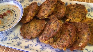 Spicy Sardines Fishcakes  Yummy Tortang Sardinas by JulsPage [upl. by Anaitak]