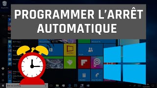 Comment programmer l’arrêt automatique de son PC Windows 10 [upl. by Llerrej]