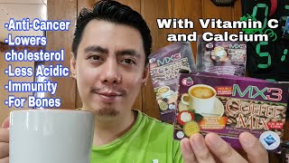 ANTICANCER  MX3 COFFEE MIX WITH GARCINIA MANGOSTANA VITAMIN C ASCORBIC ACID amp CALCIUM TESTIMONY [upl. by Iyre126]