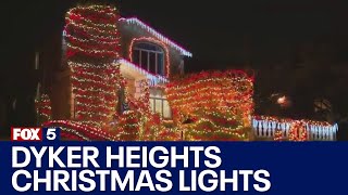 Dyker Heights Christmas lights return for holiday season [upl. by Wilmer536]