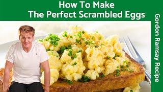 Gordon Ramsay Scrambled Eggs Recipe Fluffy Breakfast Delight [upl. by Kcirdahs]