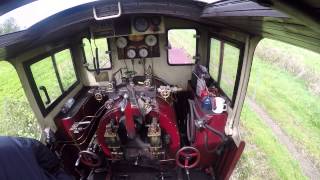 Bure Valley Railway  Footplate ride on BVR9 09052015 Wroxham to Aylsham [upl. by Colin]