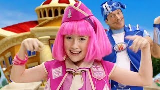 Lazy Town Song  Bing Bang Digga Rigga Dong with Stephanie Sportacus Music Video  Lazy Town Songs [upl. by Atinreb]