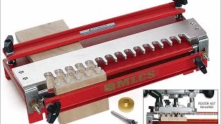 MLCS Woodworking Dovetail Jig Set Up and Use [upl. by Roosnam]