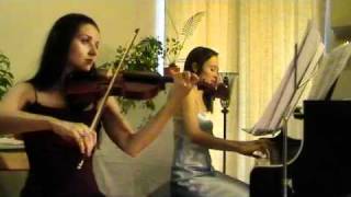 Canon In D  Pachelbel  Piano And Violin [upl. by Annekim281]