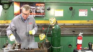 Acetylene amp Oxygen Torch Cutting [upl. by Adoc319]